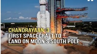 Chandrayan-3 Launched ! First spacecraft that will land on the Moon's south pole #isro #scientist🇮🇳🌹