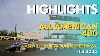 HIGHLIGHTS: 40th All American 400 at Nashville Fairgrounds Speedway