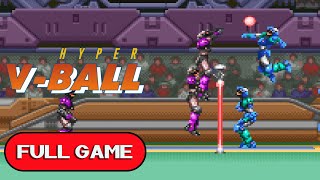 Hyper V-Ball SNES FULL GAME Longplay Gameplay Walkthrough Playthrough VGL