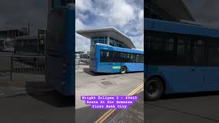 First Bath City - Wright Eclipse 2 (69443): Route X1 for Swansea