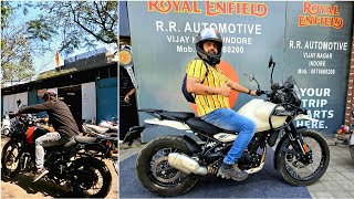 Bike Ki Service Ke Liye Gaya Or New Bike Ki Keys Le Li #royalenfield #newbike #dailyvlog #newvideo