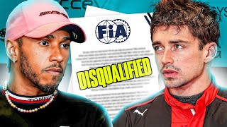 FIA disqualify Ferrari and Mercedes for rule infringement | F1 Latest News