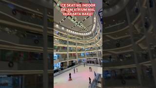 ICE SKATING INDOOR ATRIUM MAL #shoppingmalls #iceskating #iceskatingfun #atriummall #mall #holiday