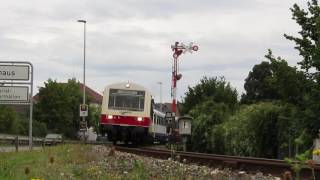 NE81 passieren das Einfahrsignal Münsingen