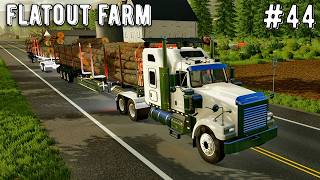 farming Simulator 22 Flatout Farm Timelapse Ep #44  Mega Farm fs22 gameplay