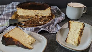 San Sebastian Cheesecake | verbrannter Käsekuchen | Moriis Kitchen