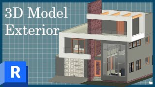 Revit Exterior 3D modeling workflow ( Part 2 )