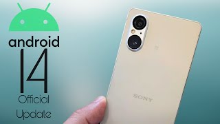 Sony Xperia 5 V Stable Android 14 Update - RELEASED !