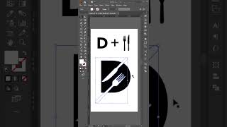 Letter D Logo Design  #logo #adobeillustrator #shorts