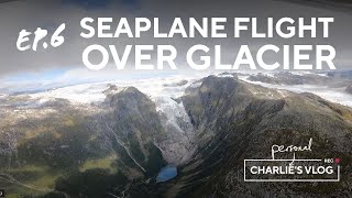 Glacier in a Seaplane in the Norway Fjords. Ep 6/7