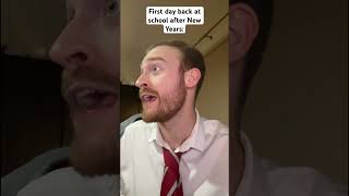 First day back at school #ukcomedy #funny #relatable #tiktok #school #shorts #viral #xyzbca