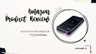 AKASO WT50 Mini Projector Review