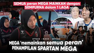 'MVP tanpa Mahkota' Hari dimana MEGA melakukan semuanya ‘Attack, Block, Melayani hingga Ace’ Sendiri