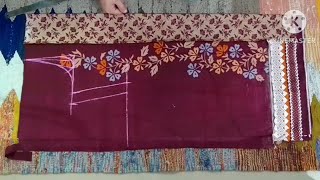 How To Make XXL Size Ki Readymade Style  Plated Panel Kurti Cutting And Stitching /kurti design