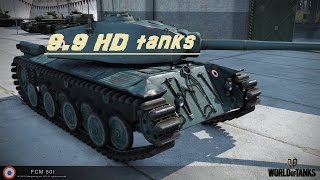 9.9 HD FCM 50 T ,T62A, SP IC ~ World of Tanks test server