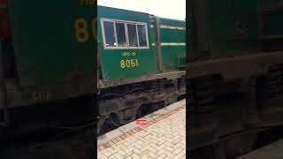 Train Stopping at Railway station #train #trainvideo #trains