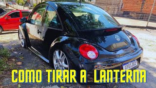 COMO REMOVER A LANTERNA DO NEW BEETLE