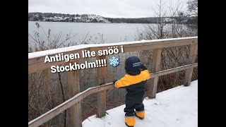 ETT LITET VINTER ÄVENTYR! VLOGG 🇸🇪 in Swedish | Tove Toussainte