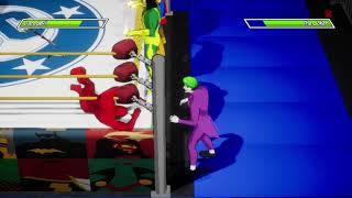 Action Arcade Wrestling  Super heroes VS Super Villians