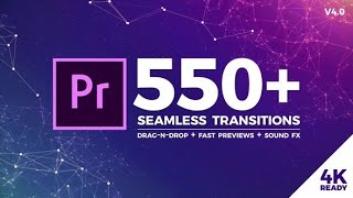 550 Seamless Transitions for Premiere Pro