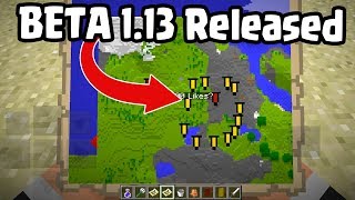 NEW Minecraft 1.3 UPDATE Beta RELEASED - TREASURE MAPS, NEW MOBS (Pocket Edition, Xbox, PE 1.13)