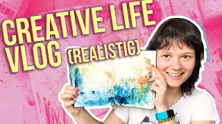 Creative Life Vlog (Realistic) | STUDIO VLOG 80