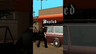 Come On Officer I Ain't No Gangster Reversed #shorts #gta #gtasanandreas #gaming