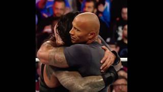 #shorts The Rock 🔥 Save Roman Reigns At Royal Rumble 2015