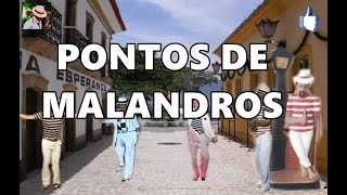 PONTOS DE MALANDROS COM LETRA