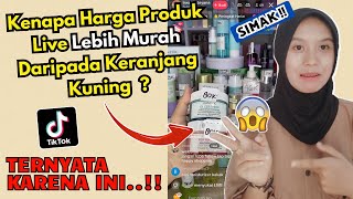 TERNYATA! INI ALASAN KENAPA HARGA PRODUK DI LIVE TIKTOK LEBIH MURAH! - QUEEN TUTORIALKU