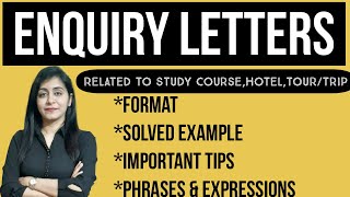 ENQUIRY LETTER CLASS10| INQUIRY LETTER CLASS11,12| FORMAT OF ENQUIRY LETTER 11,12|INQUIRY LETTER10|