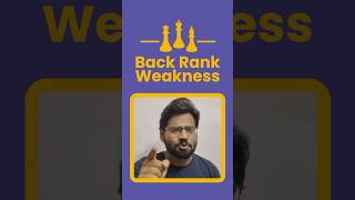 B - Back rank Weakness || Do you know what a back rank weakness is?