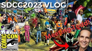 San Diego Comic-Con 2023 Vlog! Buying Sh Figuarts Event Exclusives and Meeting Todd McFarlane!