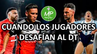 DEBATE: CUANDO EL JUGADOR DESAFIA AL ENTRENADOR