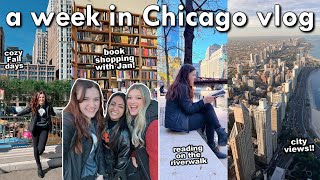 A week in Chicago 🏙️ (book shopping, meeting Jan, the Bean, Riverwalk, Navy Pier, and more!) VLOG