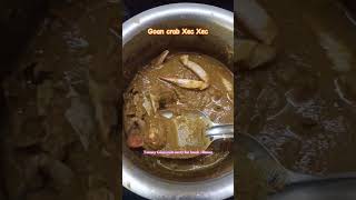 Goan Crab Xec Xec / crab curry #goan #crab #crabs #fish #seafood #curry #lunch #dinner #goa #food