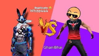 Ghani Bhai Vs Duplicate 😂 White444 | Free Fire 🔥 | #GhaniBhai #freefire