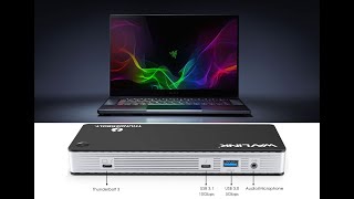 Testing a Wavlink  8K Thunderbolt™ 3 Dock, Dual 4K@60Hz or single 8K@30Hz for Razer Blade 15"