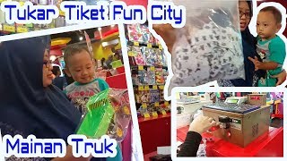 Tukar tiket fun city dengan mainan Truk