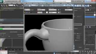 3ds Max Teacup Handle Polygon Modeling Tutorial