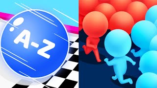 Satisfying Mobile Games... A-Z Run ✔️ Count Master 3D, All Max Levels