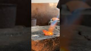 How to melt metal for jewelry #vuong #melting