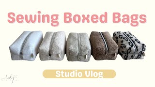 Studio Vlog | Making 50 Bags