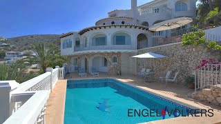 Luxurious Sea View Villa in El Portet, Moraira For Sale |W-02T707