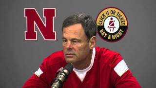 Press conference with volleyball coach John Cook, Nov. 17