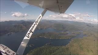 flying in Ketchikan Alaska 2018