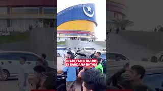 Demo Taksi Online di Bandara Batam #shorts