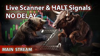 🌊Live Scanner and Day Trade Ideas, NO DELAY. Morning Gappers Momentum and Halt Scanner 07/19/2024