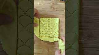 Scale Cutter Patterns #clay #art #fondant #cookies