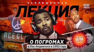 Лекция о бунтах в Лос-Анджелесе в 1992 году